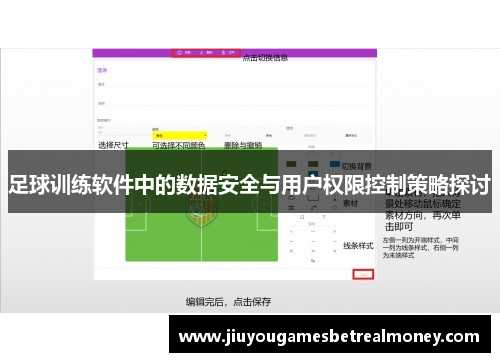 足球训练软件中的数据安全与用户权限控制策略探讨